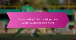 Formacja Wing-T: Ruch w tylnym polu, Zasadzki, Zadania blokowania